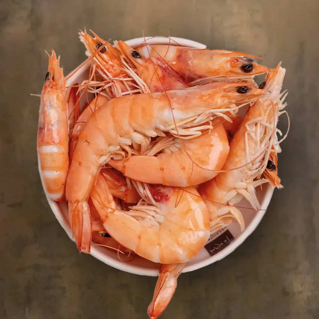 Bouquet de Crevettes Roses - Toucan Restaurants